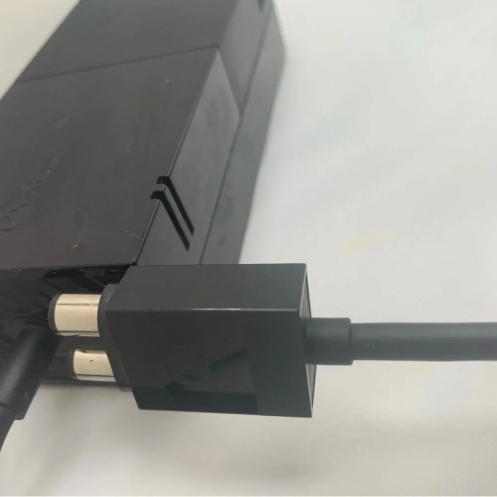 Black Gaming Console Power Adapter